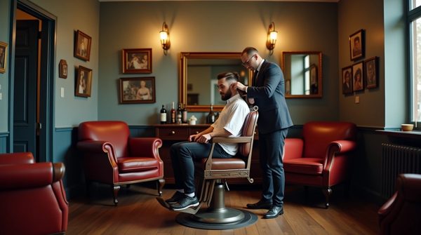 Barber shop à chessy : repenser les codes de la beauté masculine dans un cadre chaleureux
