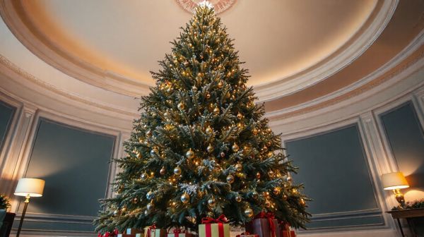 Découvrez les plus grands sapins lumineux à louer pour Noël