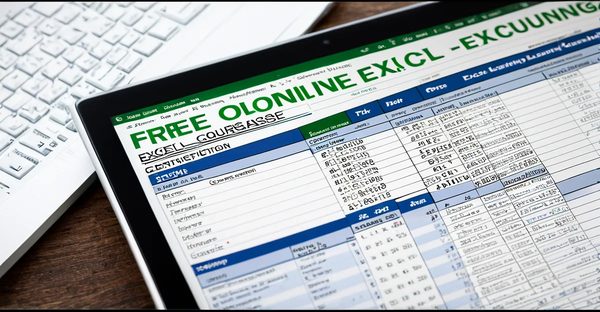 E learning excel gratuit : formation complète et certifiante en ligne