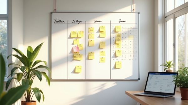 Gérer efficacement vos tâches avec la méthode kanban