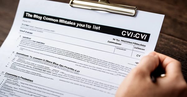 Les erreurs fréquentes à éviter dans votre liste de défauts cv